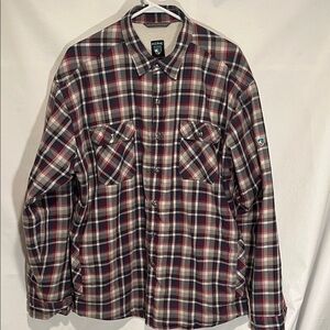 Kuhl Plaid Sherpa Lined Joyrdr Shacket